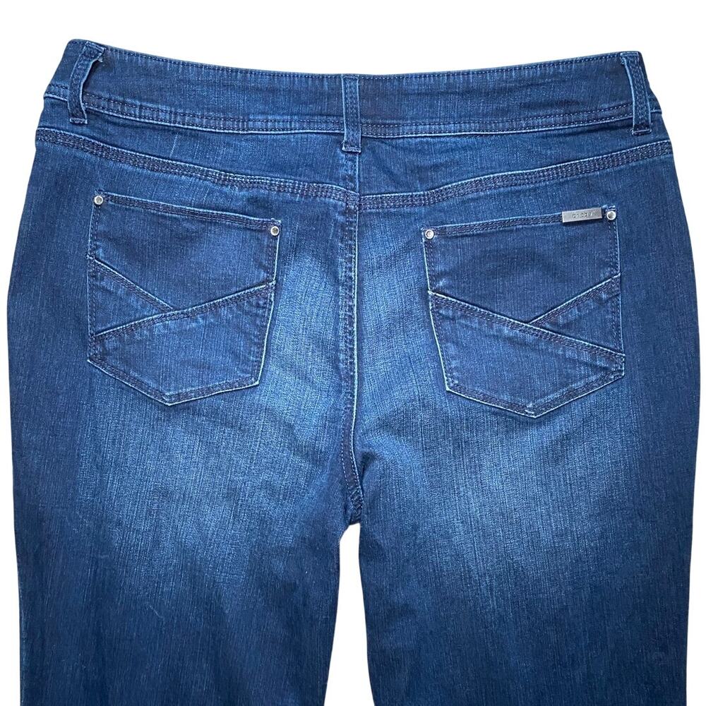 Chico's - So Slimming Petite 2 - Dark Wash Embellished Jeans